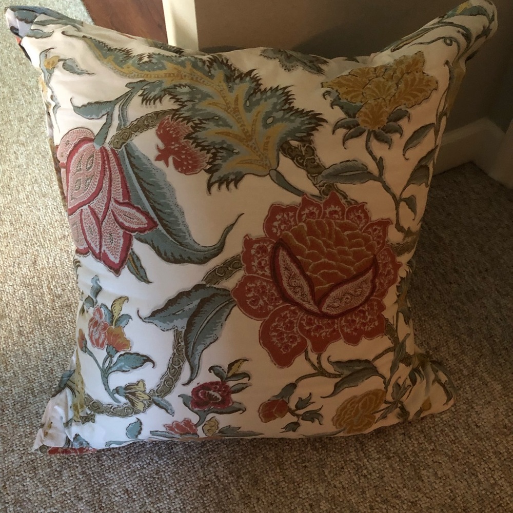 Pottery barn euro sham 26x26